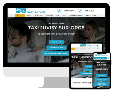 Site internet taxi Juvisy sur Orge