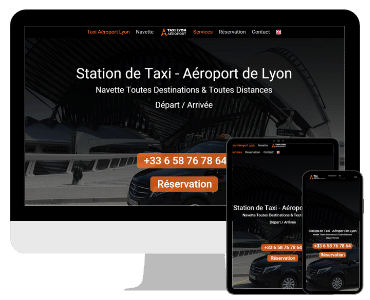 Site internet taxi aeroport de lyon